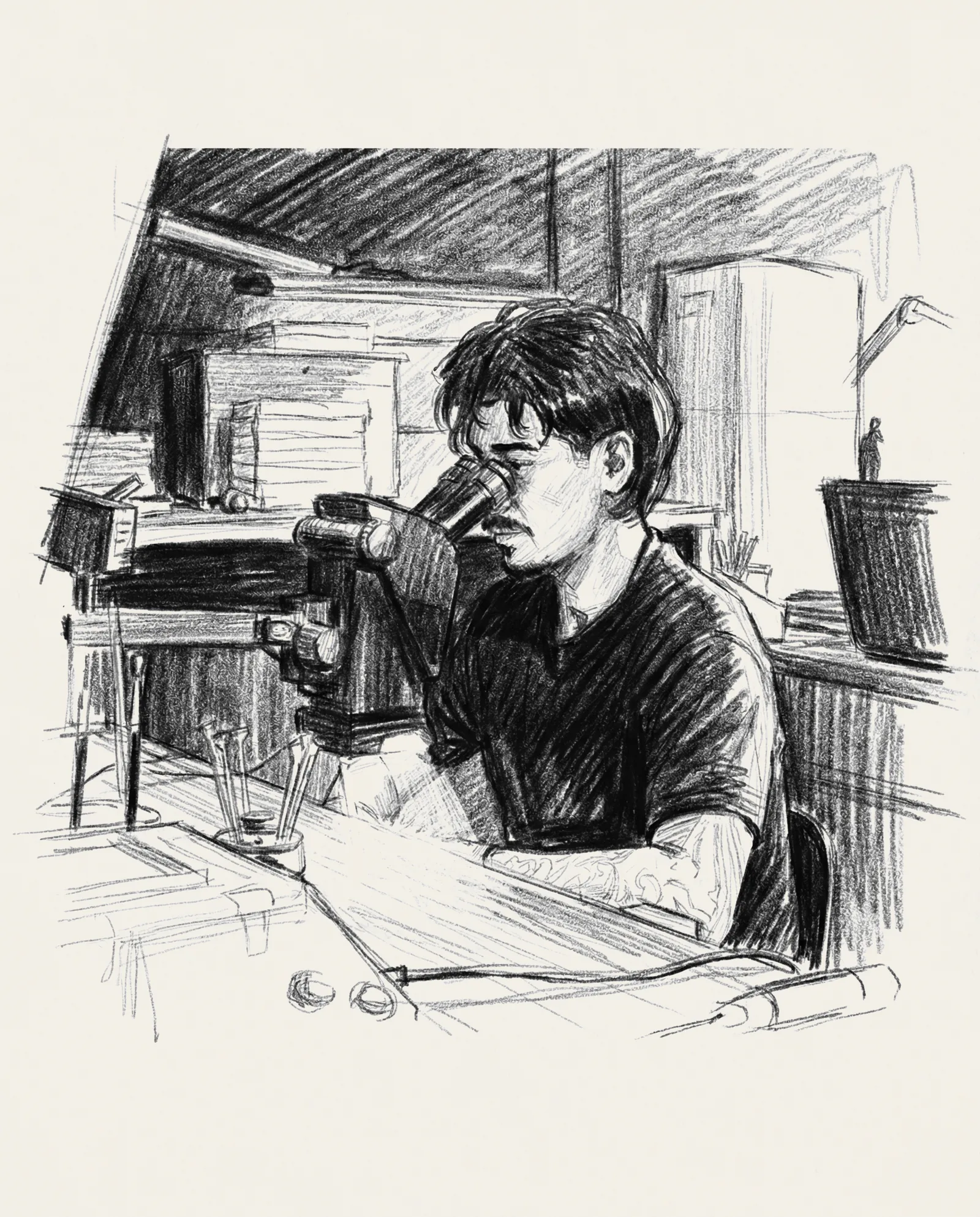 Felipe working